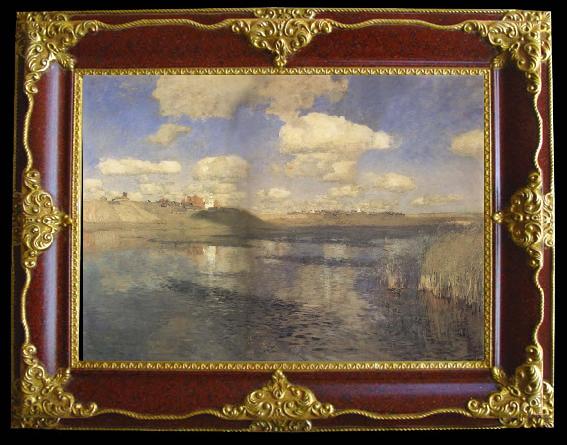 framed  Levitan, Isaak The lakes. Rubland, Ta119-3